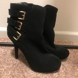 Black booties